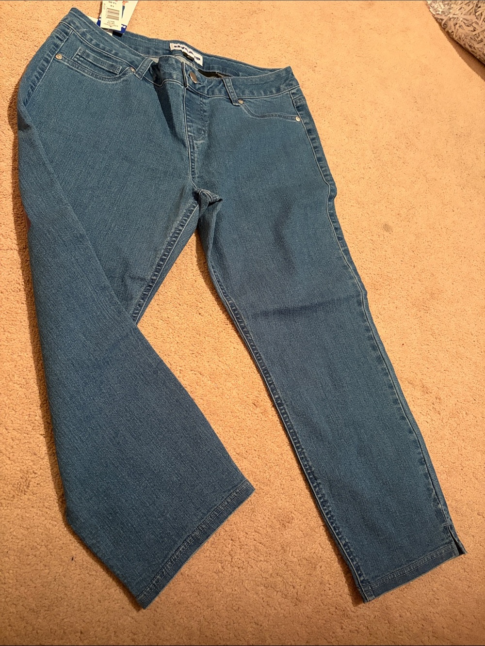 Nygard skinny crop slim pull on jeans